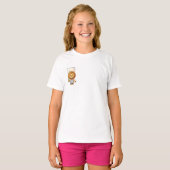 Dapper Barber Lion Stylist Kids Tシャツ (正面フル)