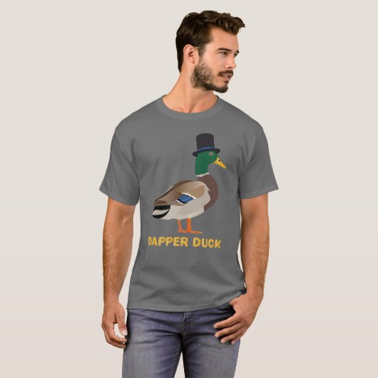 Dapper Duck Tシャツ (正面フル)