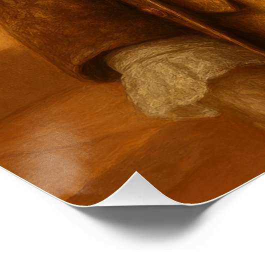  Dapper Feline Aristocrat Portrait ポスター (コーナー)