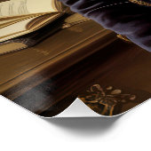 Dapper Husky Gentleman with Bow Tie | Office ポスター (コーナー)