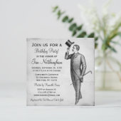 Dapper Melenton'sバースデーパーティ招待状 招待状 (スタンド正面)