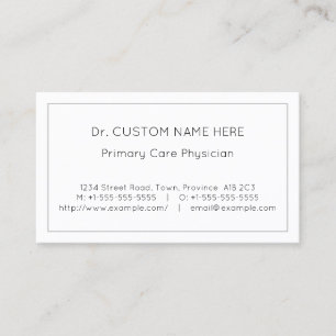 Dapper、Plain Business Card 名刺