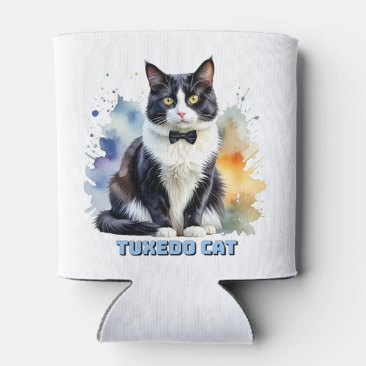 Dapper Tuxedo Cat 缶クーラー (裏面)