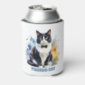 Dapper Tuxedo Cat 缶クーラー (缶裏面)