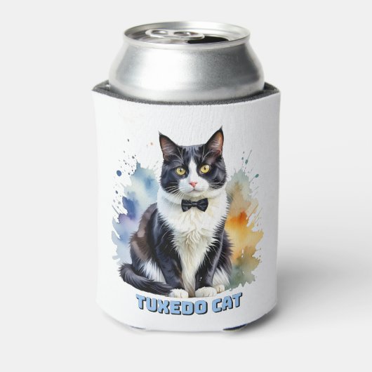Dapper Tuxedo Cat 缶クーラー (缶裏面)