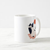 Dapper Tuxedo Cat Celebration Coffee & Tea Mug コーヒーマグカップ (正面右)