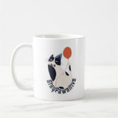 Dapper Tuxedo Cat Celebration Coffee & Tea Mug コーヒーマグカップ (左)
