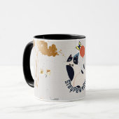 Dapper Tuxedo Cat Celebration Coffee & Tea Mug マグカップ (正面左)