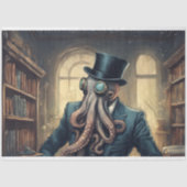Dapper Underwater Octopus Office Editionデコページ 薄葉紙 (正面)