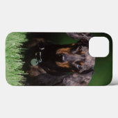 dappleの眺めはダックスフントを着色しました Case-Mate iPhoneケース (裏面 (横))