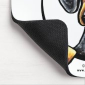 Dapple Dachshandは私のすべてについて マウスパッド (コーナー)