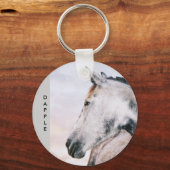 Dapple-Grayキーリング キーホルダー (正面)