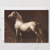Dapple Gray Horse (by Theodore Gelicault) カード (正面)