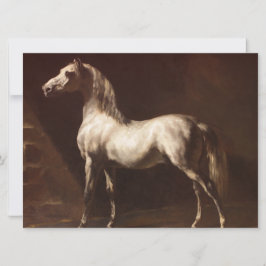 Dapple Gray Horse (by Theodore Gelicault) カード