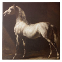 Dapple Gray Horse (by Theodore Gelicault) タイル