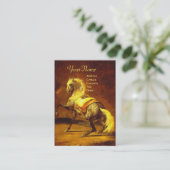 DAPPLED GRAY HORSE MONOGRAM、黒 名刺 (スタンド正面)