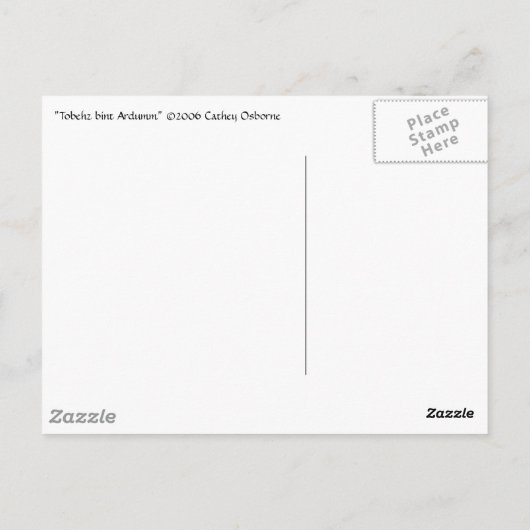 DappledAarabian Mareはがき ポストカード (裏面)