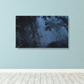 Dapplewood (Night) キャンバスプリント (インサイチュ (ウッドフロア))