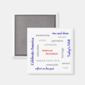 DARの単語の雲 マグネット (正面/裏面)