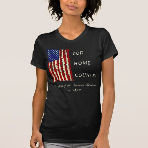 DARモットー(アメリカ革命の娘) Tシャツ