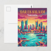 Dar es Salaam Harbor Tanzania ポストカード (正面/裏面)