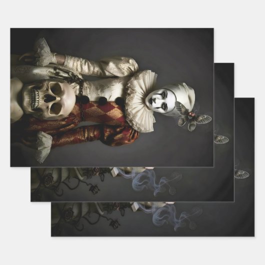 Darc Romantic ラッピングペーパーシート (セット)