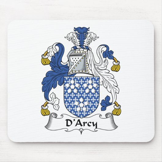 D'Arcyの家紋 マウスパッド (正面)