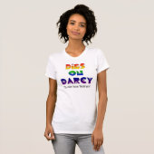 Darcyの虹の女性のワイシャツ Tシャツ (正面フル)