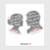 Darcyエリザベス高慢と偏見の本の引用文の氏 シール (シート)