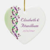 Darcy引用文カスタマイズオーナメント セラミックオーナメント (裏面)