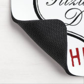 Darcy氏は彼をです鉱山のmousepad後退させます マウスパッド (コーナー)