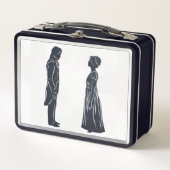 Darcy and Elizabeth メタルランチボックス (正面)