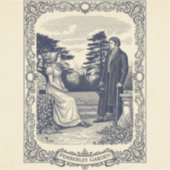 Darcy & Elizabeth scene シール (正面)