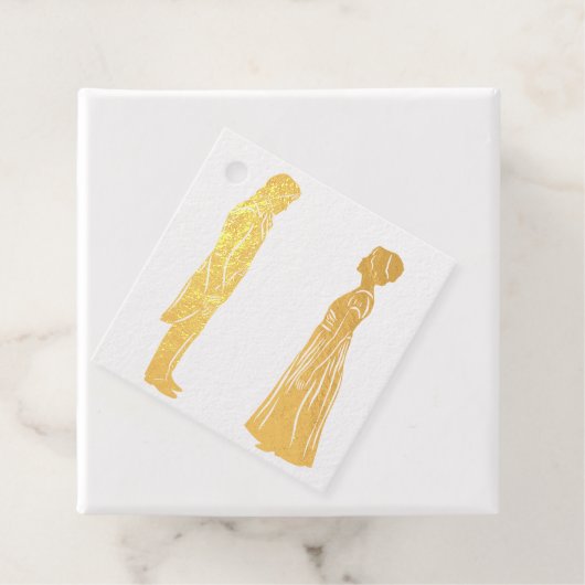 Darcy & Elizabeth Silhouette フェイバータグ (箱)