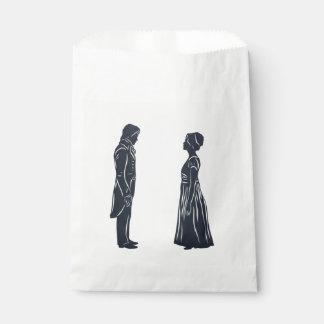 Darcy & Elizabeth silhouettes フェイバーバッグ