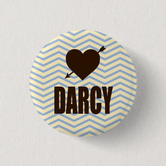 Darcy Heart Arrow氏ピン小さい文学的なクラシック 缶バッジ