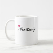 Darcy Mug高慢と偏見夫人 コーヒーマグカップ (左)