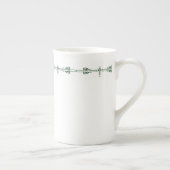 Dardのハンター緑 ボーンチャイナマグカップ (右)