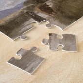 Dardagny、朝、c.1853 (キャンバスの油) ジグソーパズル (側面)