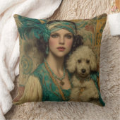 Dare to be Deco in Flapper Style クッション (ブランケット)