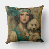 Dare to be Deco in Flapper Style クッション (裏面)