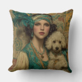 Dare to be Deco in Flapper Style クッション (正面)