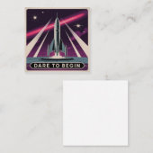 Dare To Begin スクエア名刺 (正面/裏面)