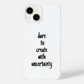 Dare To Create iPhone カース Case-Mate iPhoneケース (裏面)