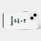 Dare To Create iPhone カース iPhoneケース (裏面横)