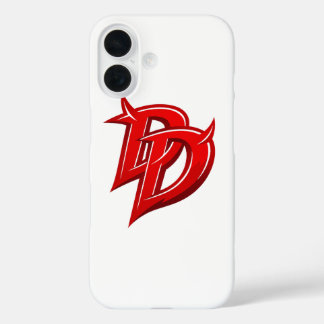 Daredevil inspired logo iPhone 16ケース