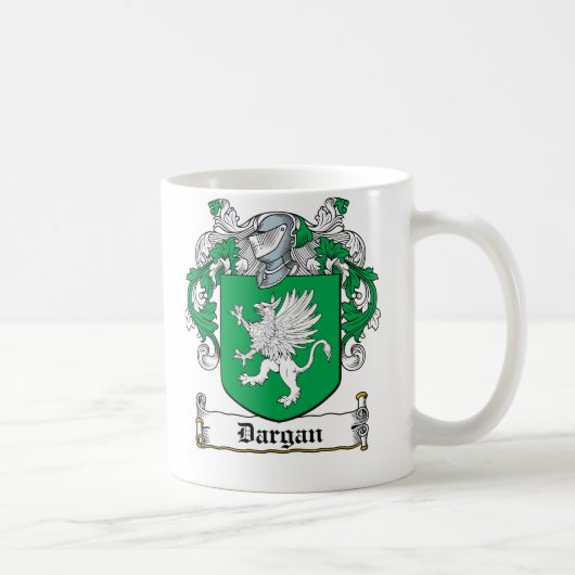 Darganの家紋 コーヒーマグカップ (右)
