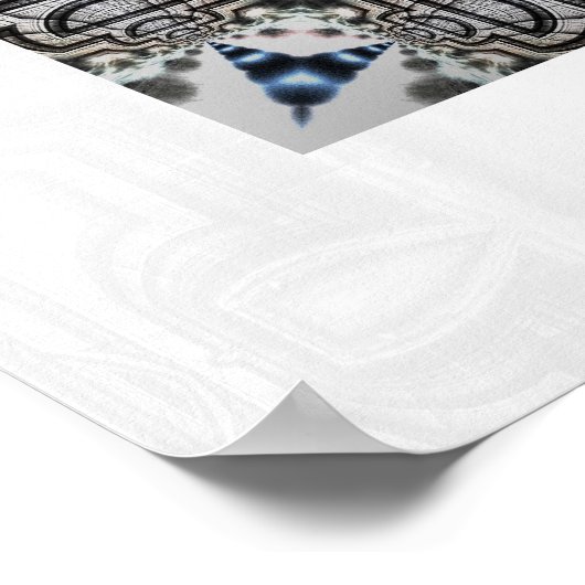 Daria Cyborg Queen Tech Archival Wall Poster ポスター (角)