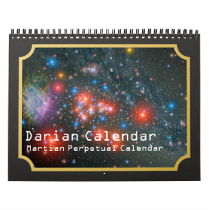 Darianのカレンダー: 火星の万年暦 カレンダー