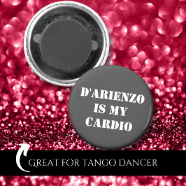 D'Arienzo is my cardio Tanguero アルゼンチンタンゴ マグネット